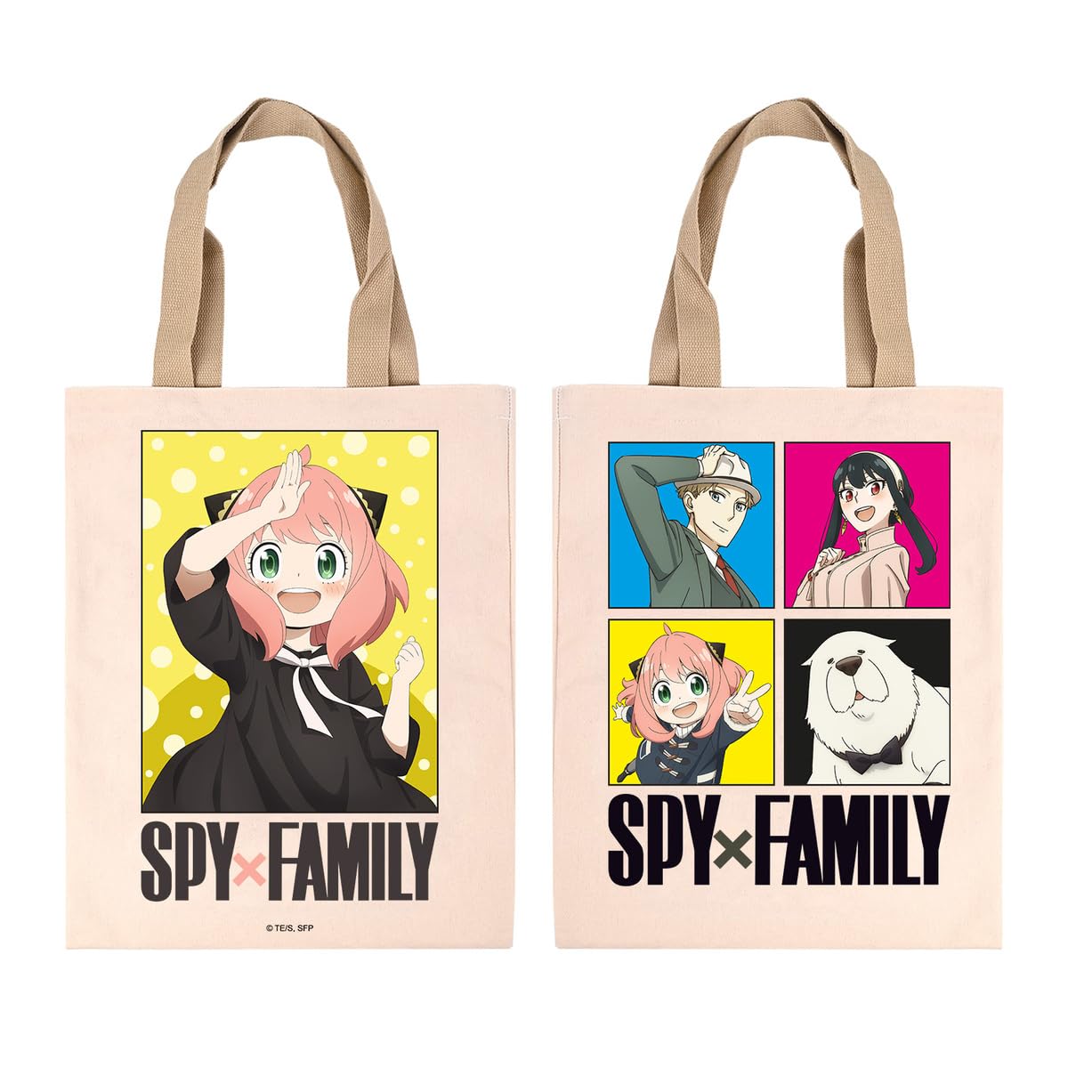 Spy X Family Tote Bag Anya & Family