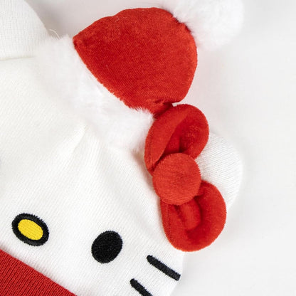 Berretto Punto Christmas Hello Kitty