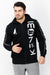 Star Wars: Obi Wan Kenobi - Zipper Black (Felpa Con Cappuccio Unisex Tg. Xl)