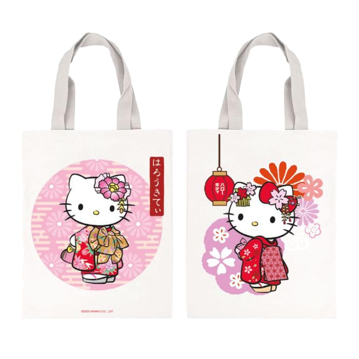 Sanrio Tote Bag Hello Kitty Kimono