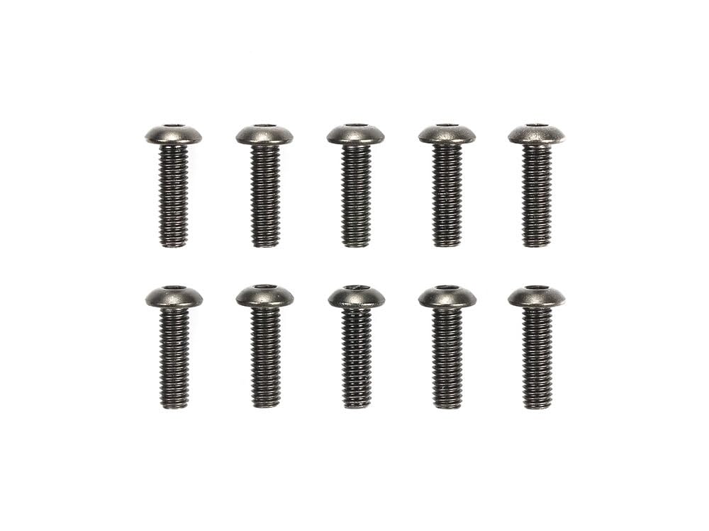 TAMIYA 3x10mm 6-Kantkopf Schraube Stahl | 10 Stück #300051628