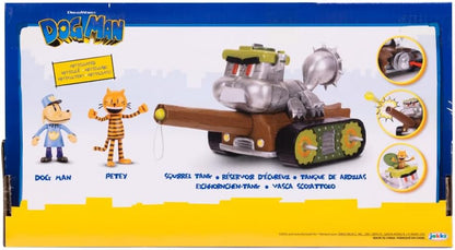 Dogman Squirrel tank + 2 figures /Toys