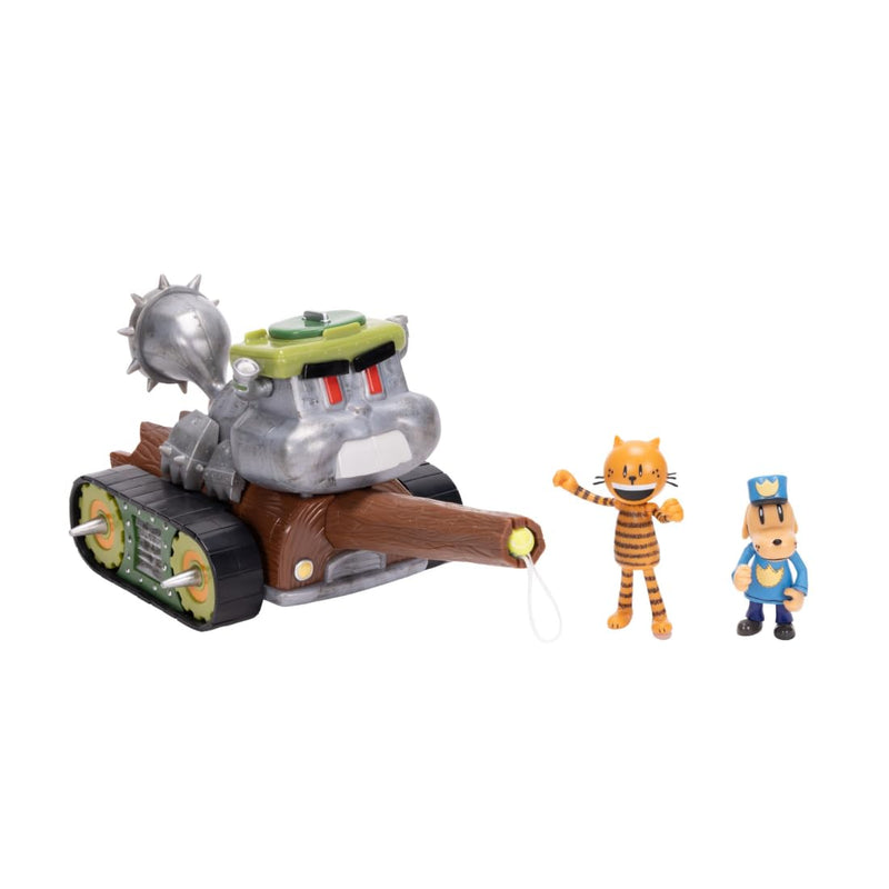 Dogman Squirrel tank + 2 figures /Toys