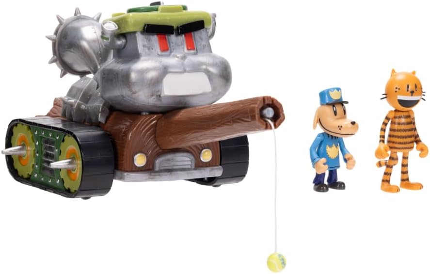Dogman Squirrel tank + 2 figures /Toys