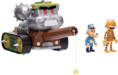 Dogman Squirrel tank + 2 figures /Toys