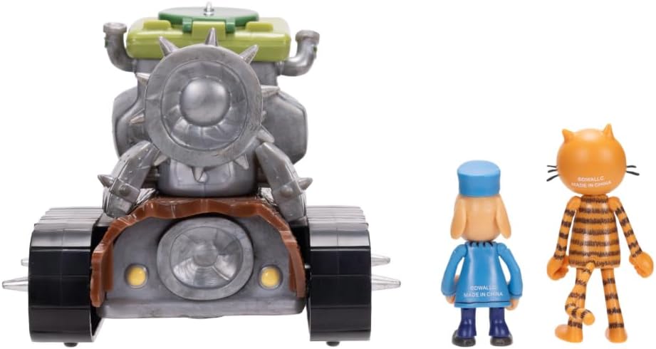 Dogman Squirrel tank + 2 figures /Toys