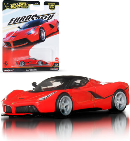 Hot Wheels Car Culture Vehicle, Premium 1:64 Scale Die-Cast Toy Car or Truck with Real Riders Tires & Metal/Metal Body & Chassis (Styles May Vary