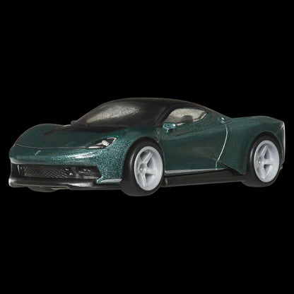 Hot Wheels Premium Car Culture verzamelbare speelgoedauto, schaal 1:64 gegoten Pininfarina Battista, Eurospeed voertuig met Real Riders banden