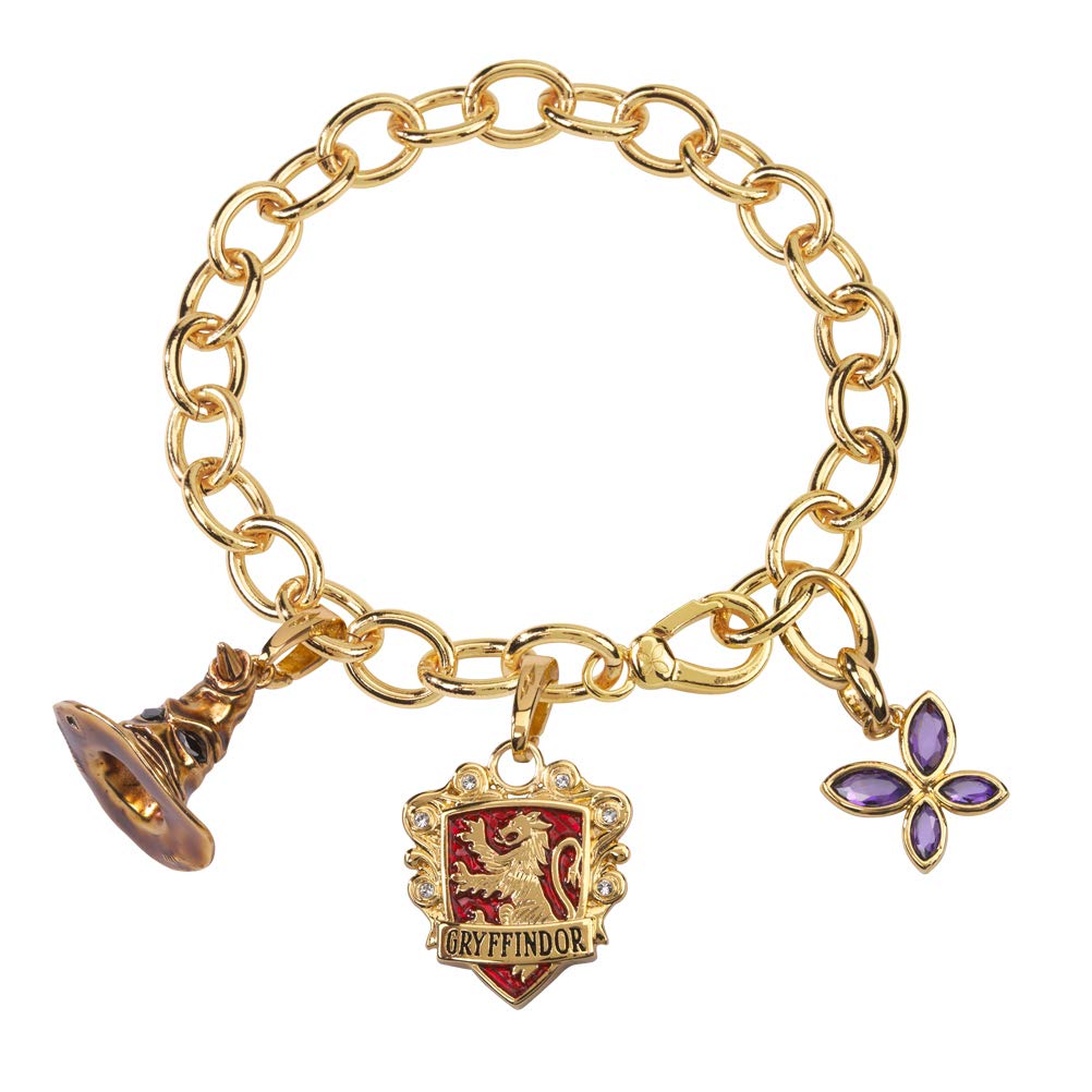 The Noble Collection Lumos Gryffindor Bettelarmband