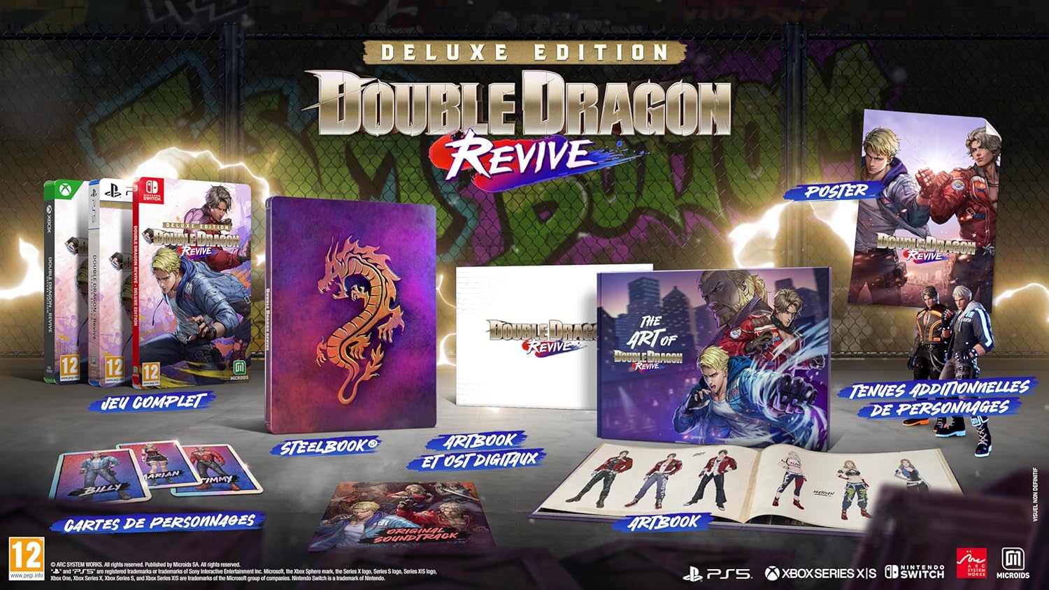 Double Dragon Revive - Deluxe Edition - PS5