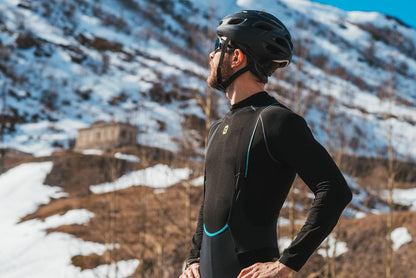 ALE' Men's Intimo S1 Carbon Seamless Long Sleeve Base Layer