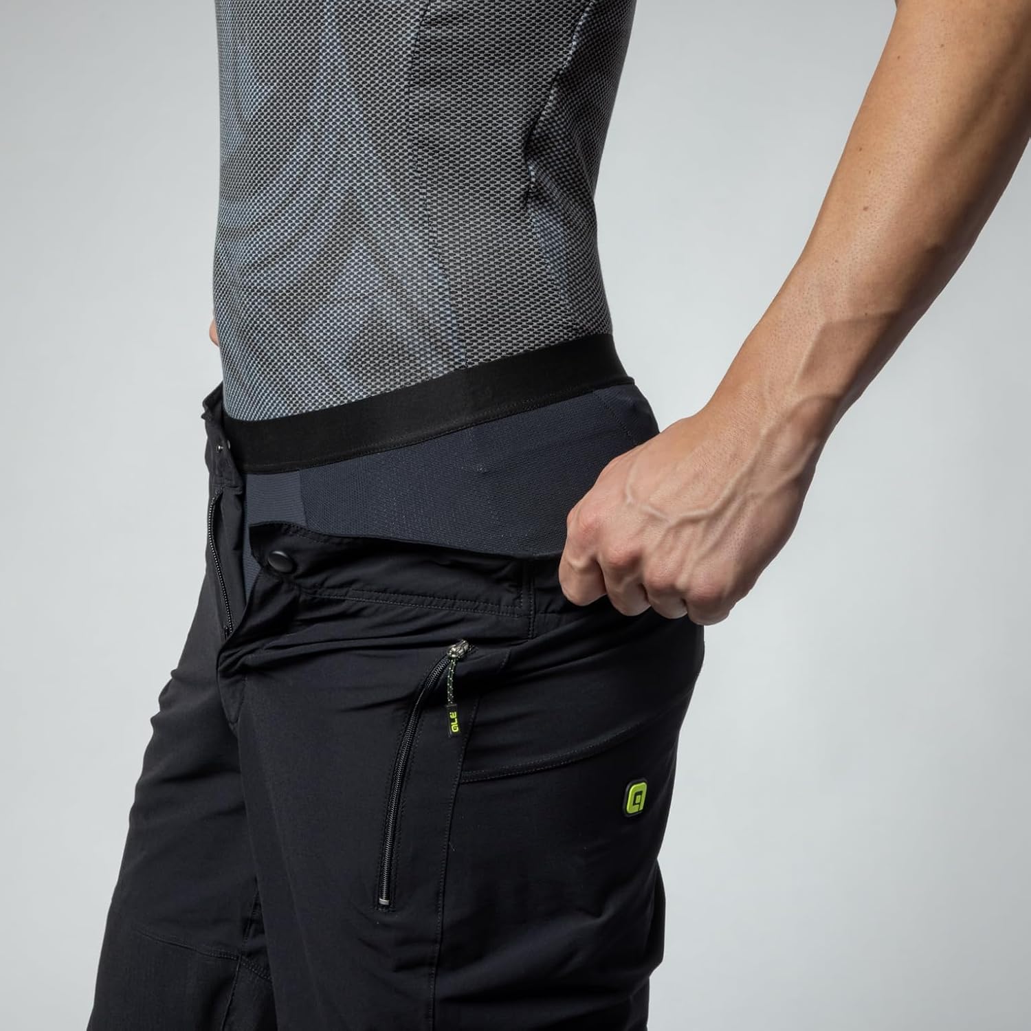 ALE' Men's Off Road MTB Enduro Padded Liner Cycling Shorts