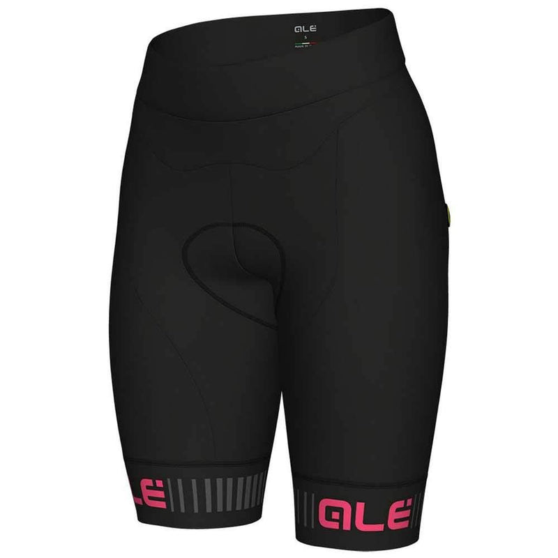 ALE' Women's Solid Traguardo Cycling Shorts
