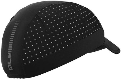 Alé Cycling Unisex Sunny Cycling Cap, Black, One Size