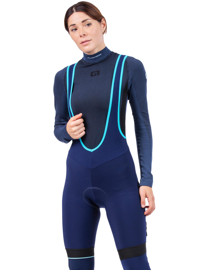 Alé Cycling Women's Klimatik K-Atmo 2.0 Water Repellent Bib Shorts