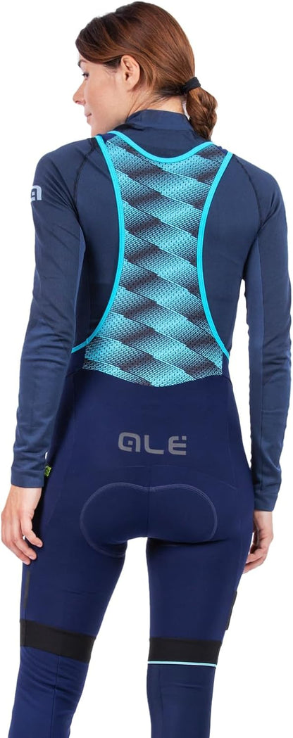 Alé Cycling Women's Klimatik K-Atmo 2.0 Water Repellent Bib Shorts