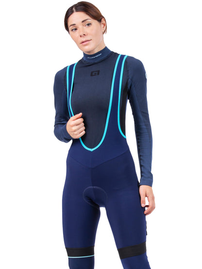 Alé Cycling Women's Klimatik K-Atmo 2.0 Water Repellent Bib Shorts