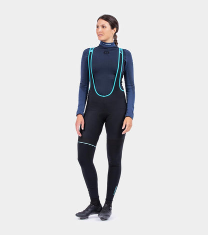 ALE' Women's Klimatik K-Atmo 2.0 Water Repellent Bib Shorts
