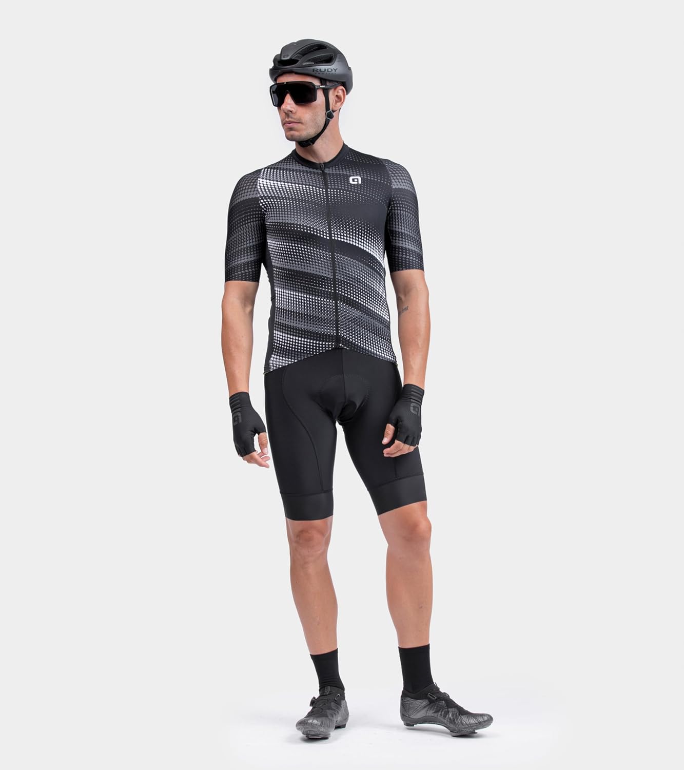 ALE' Men's Pr.r Green Speed Short Sleeve Jersey (Pack of 1)