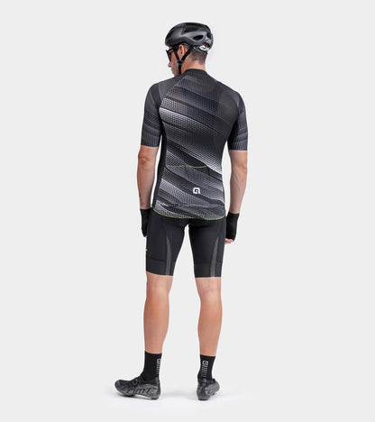 ALE' Men's Pr.r Green Speed Short Sleeve Jersey (Pack of 1)