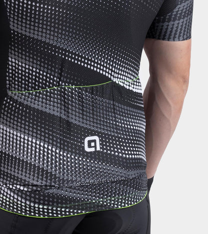 ALE' Men's Pr.r Green Speed Short Sleeve Jersey (Pack of 1)