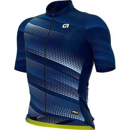 ALE' Men's Pr.r Green Speed Short Sleeve Jersey (Pack of 1)