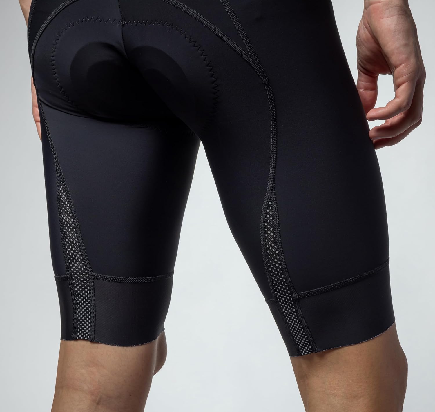 Alé Cycling Men's PRR Green Speed Bib Shorts, Black, XXL