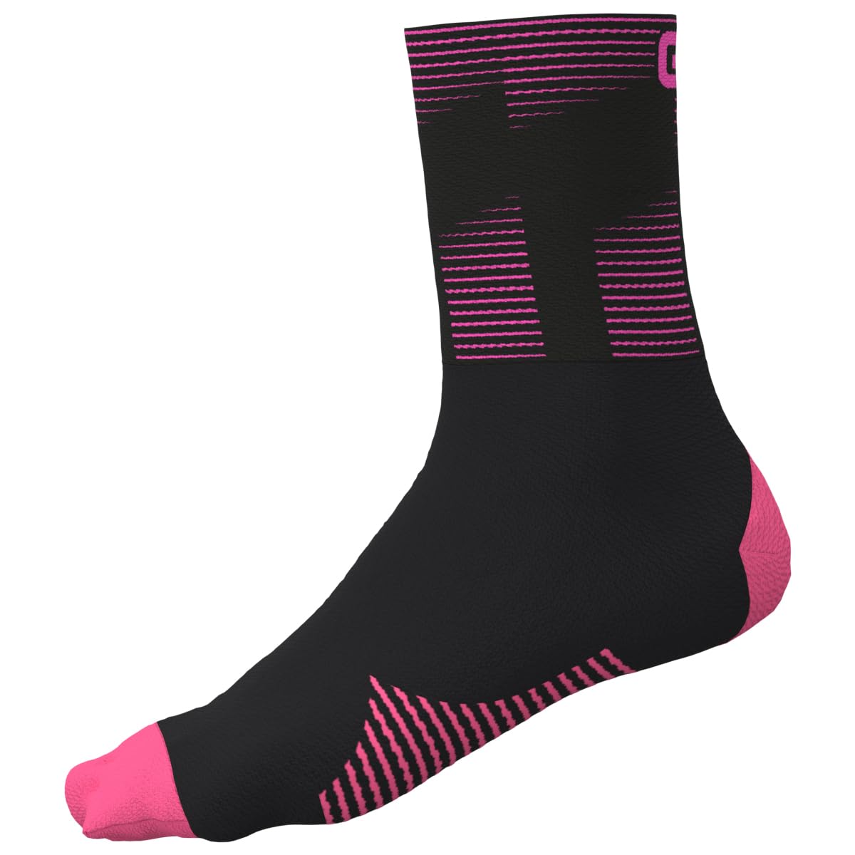 Alé Cycling Sprint 16cm Cycling Socks, Fluo Pink, L