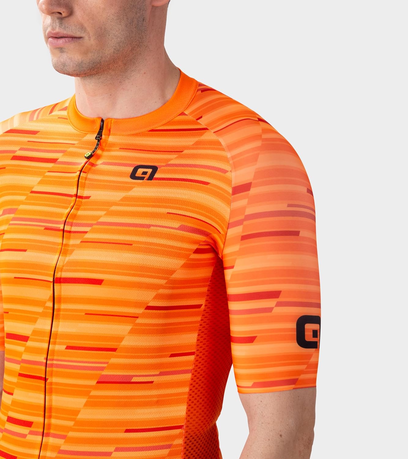 Alé Men's Solid Step Short Sleeve Cyling Jersey