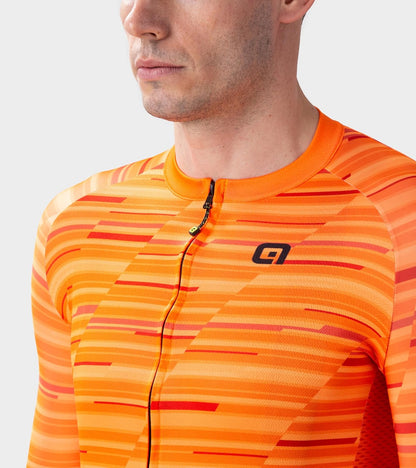 Alé Men's Solid Step Short Sleeve Cyling Jersey