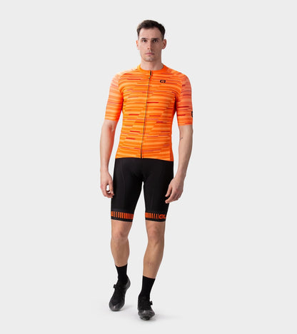 Alé Men's Solid Step Short Sleeve Cyling Jersey