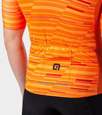 Alé Men's Solid Step Short Sleeve Cyling Jersey