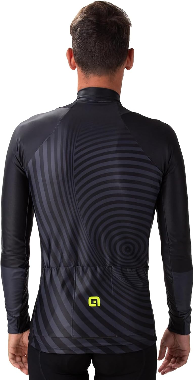Alé Men's PR.R Green Digital Long Sleeve Cyling Jersey