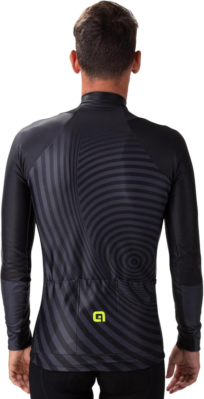 Alé Men's PR.R Green Digital Long Sleeve Cyling Jersey