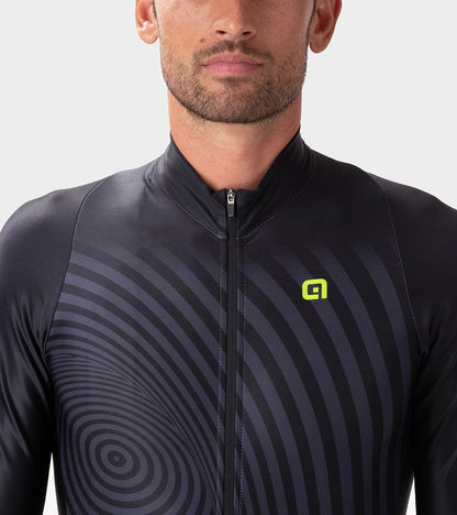 Alé Men's PR.R Green Digital Long Sleeve Cyling Jersey