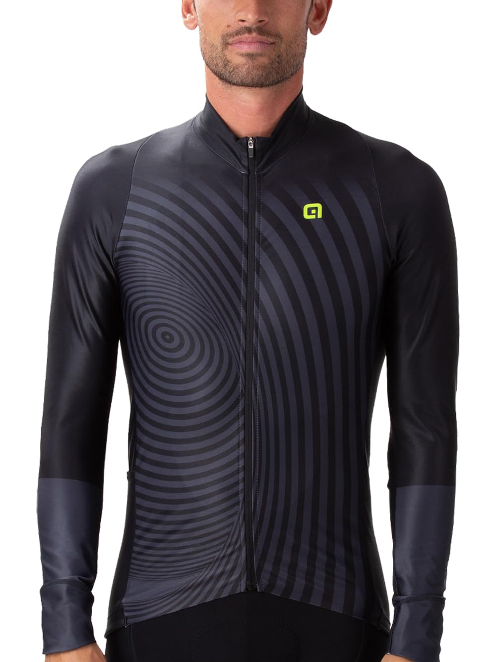 Alé Men's PR.R Green Digital Long Sleeve Cyling Jersey