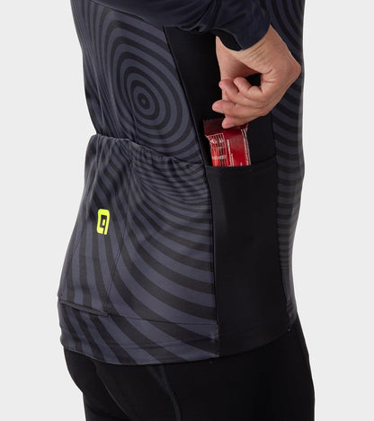 Alé Men's PR.R Green Digital Long Sleeve Cyling Jersey