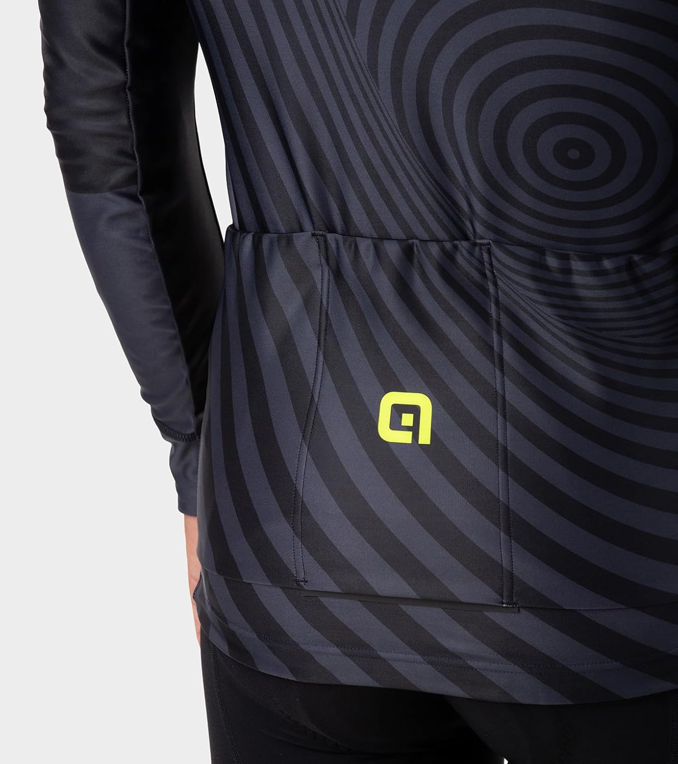 Alé Men's PR.R Green Digital Long Sleeve Cyling Jersey