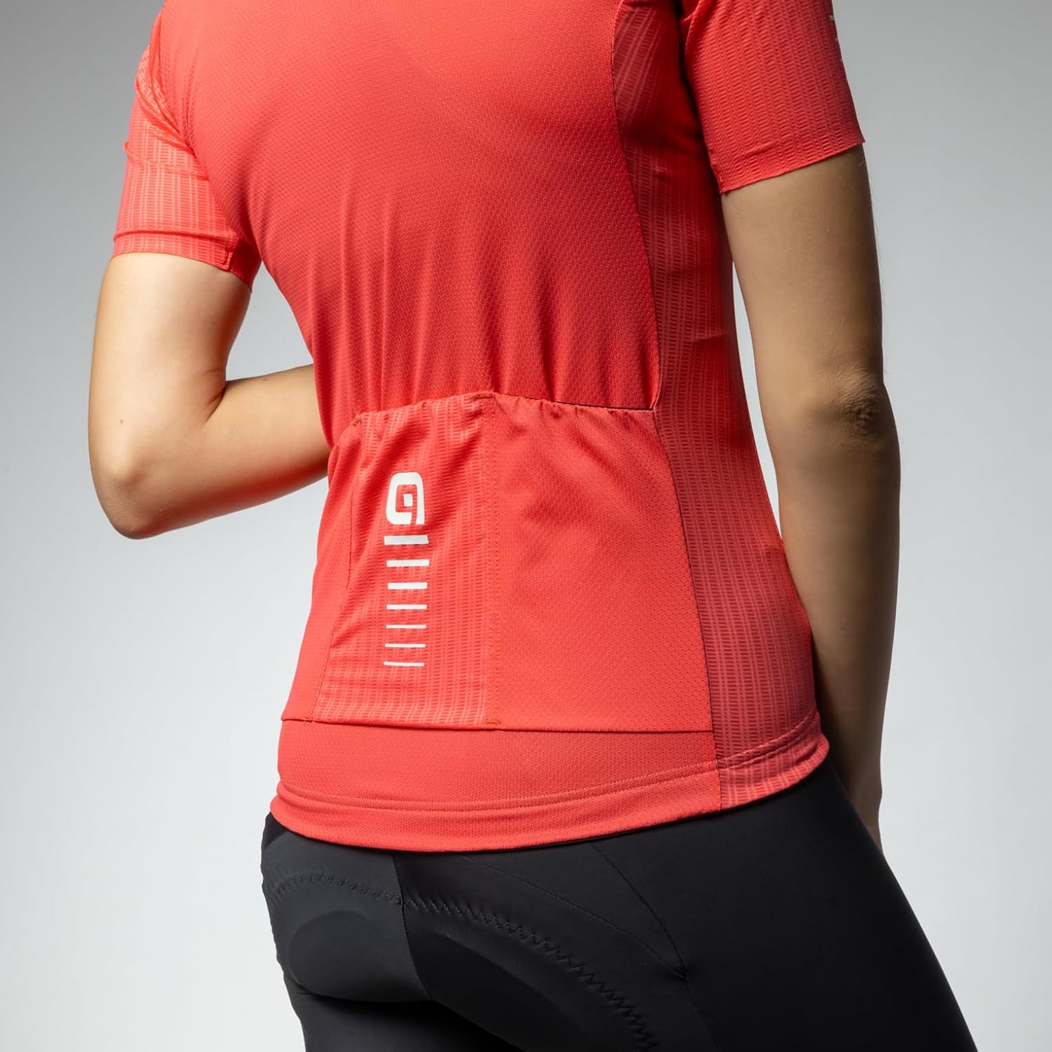 ALE' Women's R-ev1 Silver Cooling Short Sleeve Jersey