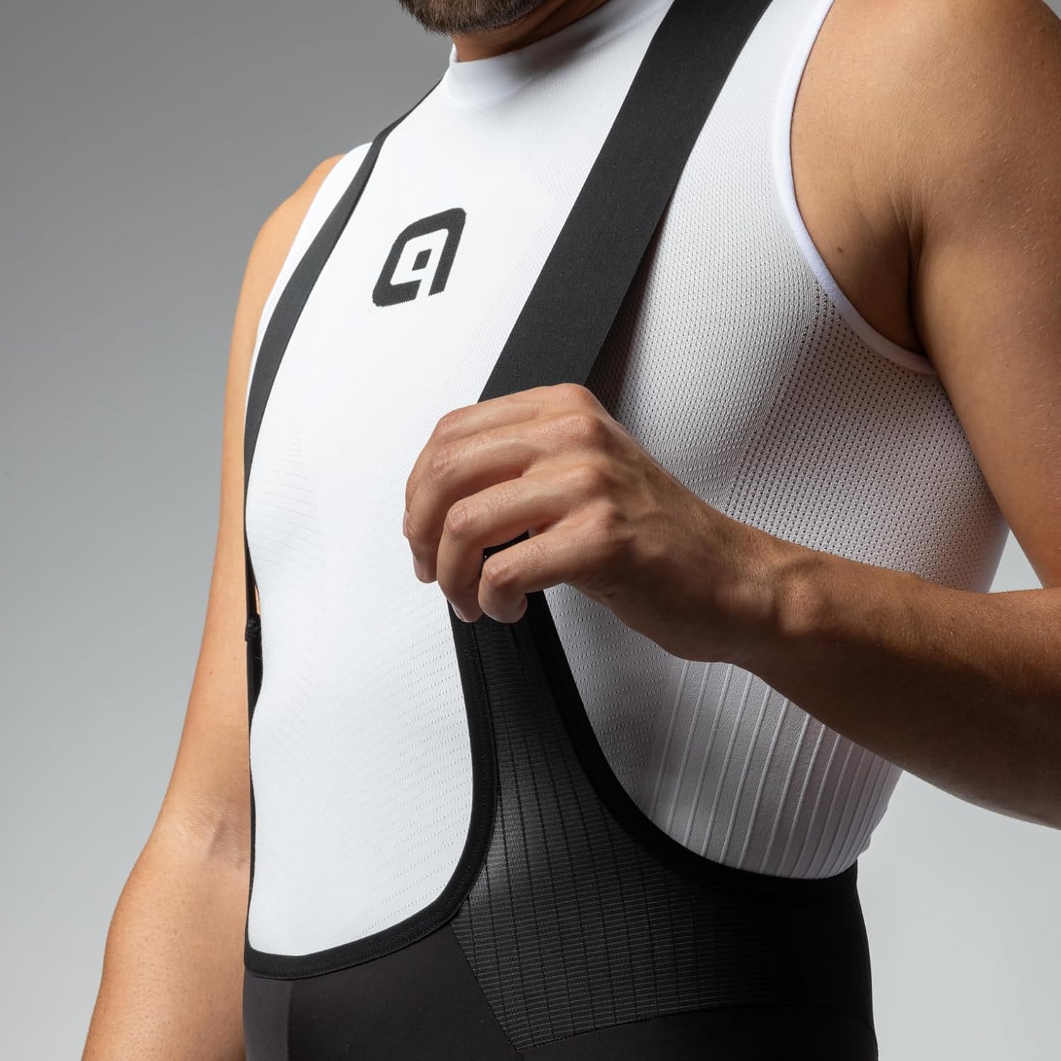 Alé Cycling Men's R-ev1 K-Coldblack 2.0 Bib Shorts