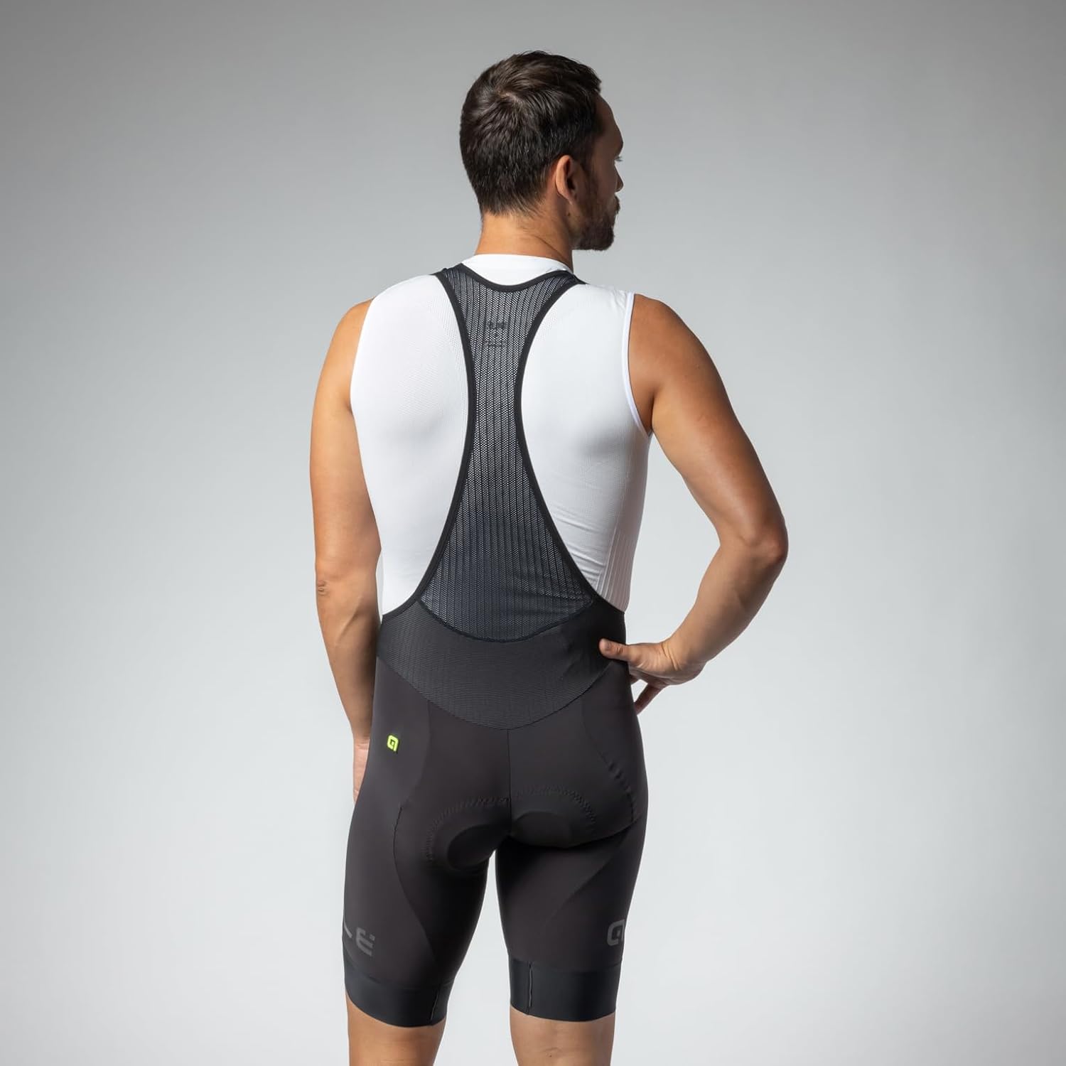 Alé Cycling Men's R-ev1 K-Coldblack 2.0 Bib Shorts