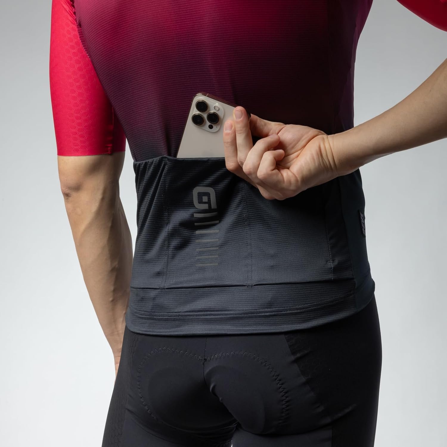 Alé Cycling Men's R-ev1 Velocity 2.0 Cycling Jersey (Pack of 1)