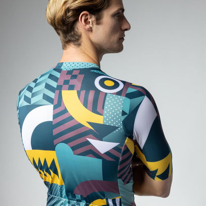 Alé Cycling Men's PR.E Games Short Sleeve Jersey, Cocoa Brown, S