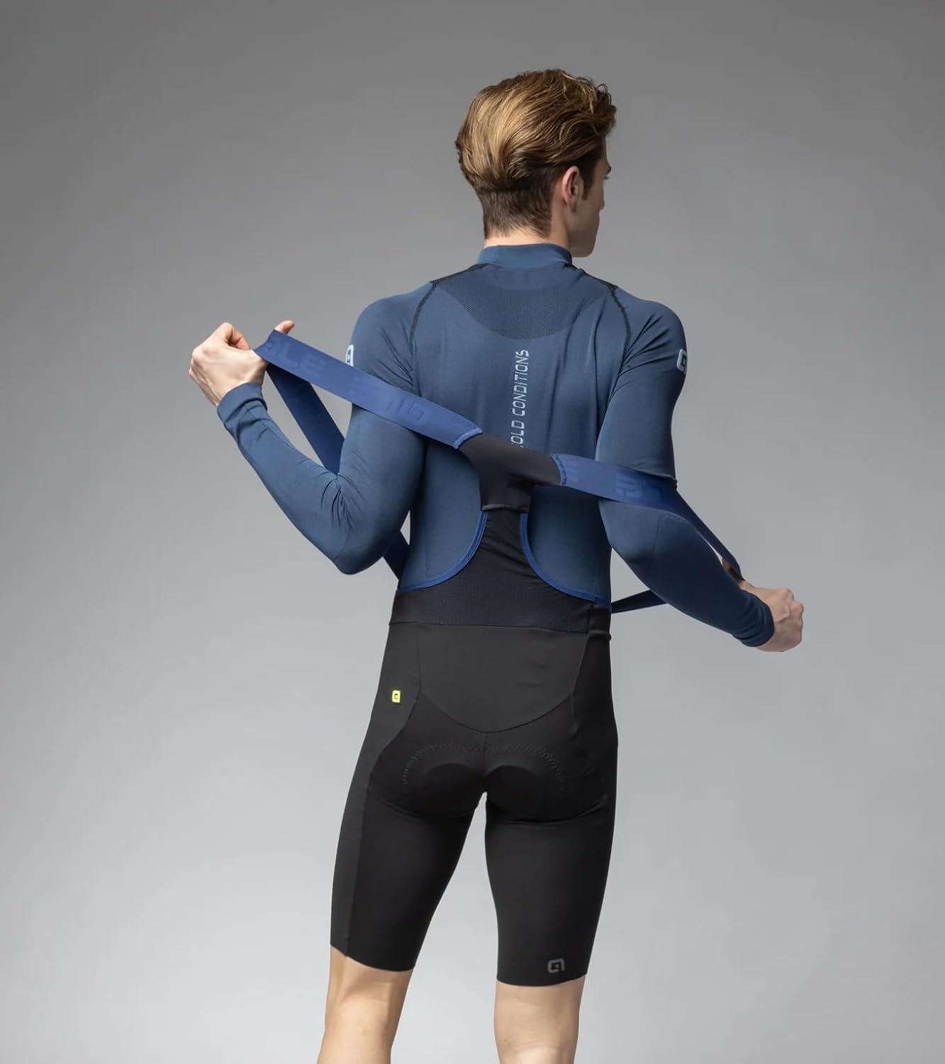 Alé Cycling Men's Klimatik K-Master Water Repellent Bib Shorts