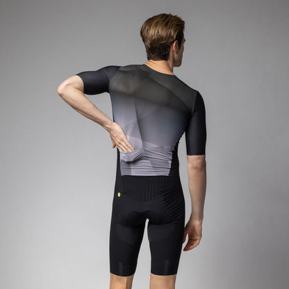 Alé Cycling Men's R-EV1 Watt 3.6 Short Sleeve Skinsuit