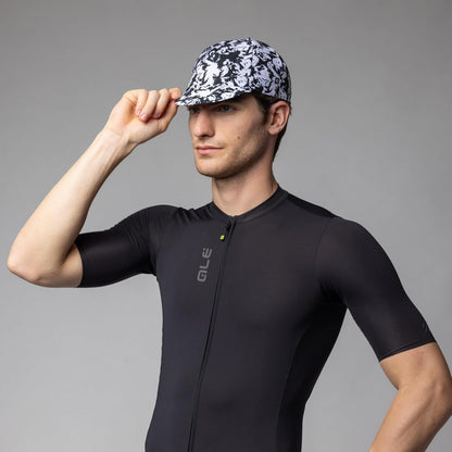 Alé Cycling Unisex Essenza Cycling Cap, Black, One Size