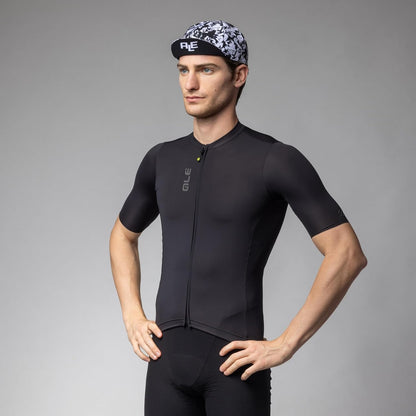 Alé Cycling Unisex Essenza Cycling Cap, Black, One Size