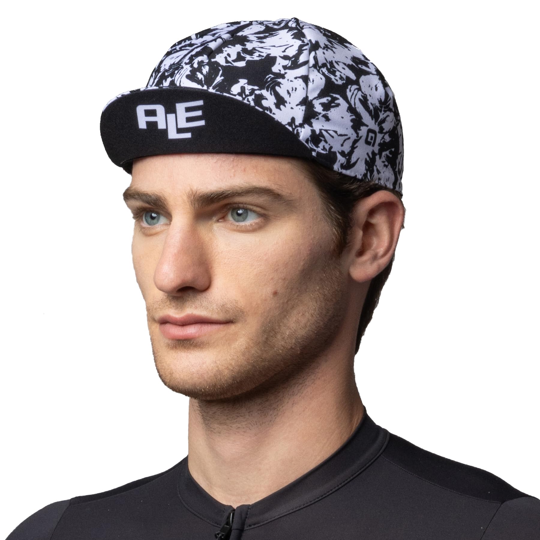 Alé Cycling Unisex Essenza Cycling Cap, Black, One Size