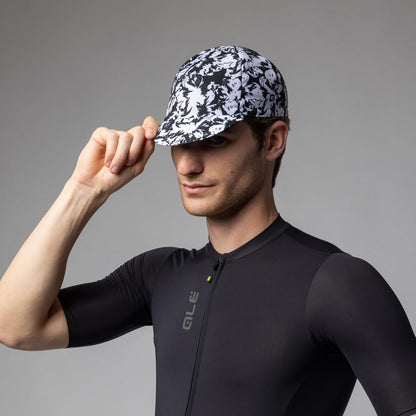 Alé Cycling Unisex Essenza Cycling Cap, Black, One Size