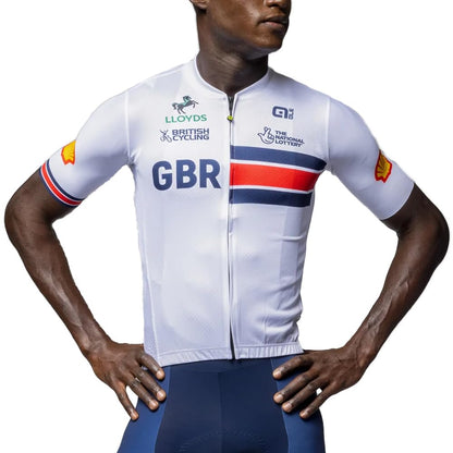 ALE' Men's British Cycling Official Prime Short Sleeve Cycling Jersey (Pack of 1)